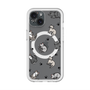 スリムプロテクションプレミアムケース with MagSafe［ オリジナル - CASEPLAYネコ総柄 - color ］