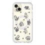 スリムプロテクションプレミアムケース with MagSafe［ オリジナル - CASEPLAYネコ総柄 - color ］