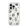 スリムプロテクションプレミアムケース with MagSafe［ オリジナル - CASEPLAYネコ総柄 - color ］