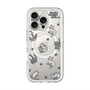 スリムプロテクションプレミアムケース with MagSafe［ オリジナル - CASEPLAYネコ総柄 - color ］