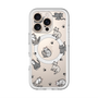 スリムプロテクションプレミアムケース with MagSafe［ オリジナル - CASEPLAYネコ総柄 - color ］