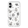スリムプロテクションプレミアムケース with MagSafe［ オリジナル - CASEPLAYネコ総柄 - color ］