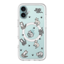 スリムプロテクションプレミアムケース with MagSafe［ オリジナル - CASEPLAYネコ総柄 - color ］