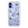 スリムプロテクションプレミアムケース with MagSafe［ オリジナル - CASEPLAYネコ総柄 - color ］