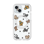 スリムプロテクションプレミアムケース with MagSafe［ オリジナル - CASEPLAYイヌ総柄 - color ］