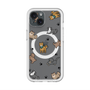 スリムプロテクションプレミアムケース with MagSafe［ オリジナル - CASEPLAYイヌ総柄 - color ］