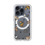 スリムプロテクションプレミアムケース with MagSafe［ オリジナル - CASEPLAYイヌ総柄 - color ］