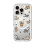スリムプロテクションプレミアムケース with MagSafe［ オリジナル - CASEPLAYイヌ総柄 - color ］