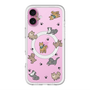 スリムプロテクションプレミアムケース with MagSafe［ オリジナル - CASEPLAYイヌ総柄 - color ］