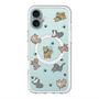 スリムプロテクションプレミアムケース with MagSafe［ オリジナル - CASEPLAYイヌ総柄 - color ］
