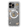 スリムプロテクションプレミアムケース with MagSafe［ オリジナル - CASEPLAYイヌ総柄 - color ］