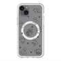 スリムプロテクションプレミアムケース with MagSafe［ オリジナル - CASEPLAYネコ総柄 - black ］