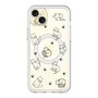スリムプロテクションプレミアムケース with MagSafe［ オリジナル - CASEPLAYネコ総柄 - black ］