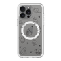 スリムプロテクションプレミアムケース with MagSafe［ オリジナル - CASEPLAYネコ総柄 - black ］