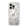 スリムプロテクションプレミアムケース with MagSafe［ オリジナル - CASEPLAYネコ総柄 - black ］