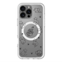 スリムプロテクションプレミアムケース with MagSafe［ オリジナル - CASEPLAYネコ総柄 - black ］