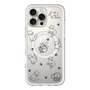 スリムプロテクションプレミアムケース with MagSafe［ オリジナル - CASEPLAYネコ総柄 - black ］