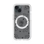 スリムプロテクションプレミアムケース with MagSafe［ オリジナル - CASEPLAYイヌ総柄 - black ］