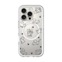 スリムプロテクションプレミアムケース with MagSafe［ オリジナル - CASEPLAYイヌ総柄 - black ］