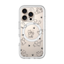 スリムプロテクションプレミアムケース with MagSafe［ オリジナル - CASEPLAYイヌ総柄 - black ］