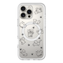 スリムプロテクションプレミアムケース with MagSafe［ オリジナル - CASEPLAYイヌ総柄 - black ］