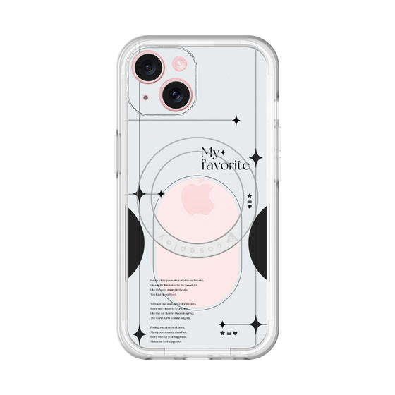 スリムプロテクションプレミアムケース with MagSafe［ オリジナル - チェキケース - ブラック ］
