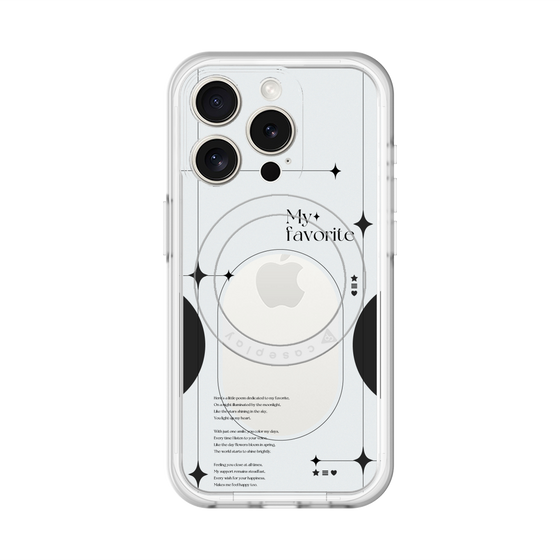 スリムプロテクションプレミアムケース with MagSafe［ オリジナル - チェキケース - ブラック ］