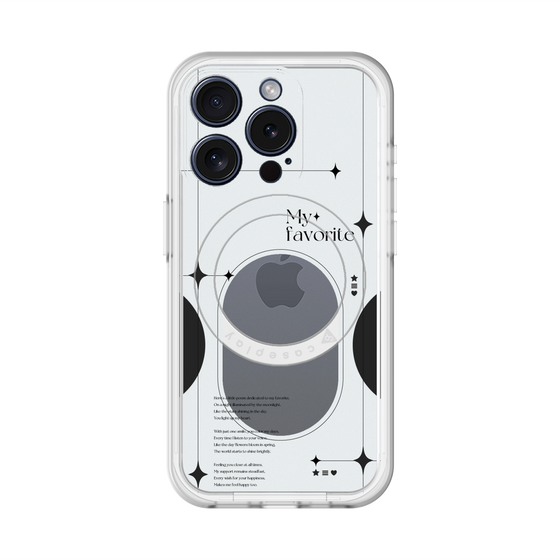 スリムプロテクションプレミアムケース with MagSafe［ オリジナル - チェキケース - ブラック ］