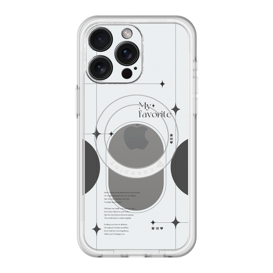 スリムプロテクションプレミアムケース with MagSafe［ オリジナル - チェキケース - ブラック ］