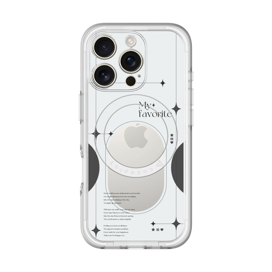 スリムプロテクションプレミアムケース with MagSafe［ オリジナル - チェキケース - ブラック ］