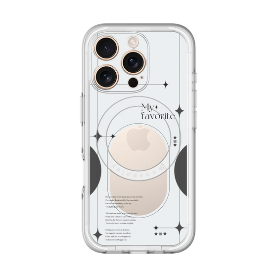 スリムプロテクションプレミアムケース with MagSafe［ オリジナル - チェキケース - ブラック ］