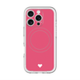 スリムプロテクションプレミアムケース with MagSafe［ オリジナル - 推し色ハート - レッド ］