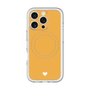スリムプロテクションプレミアムケース with MagSafe［ オリジナル - 推し色ハート - オレンジ ］