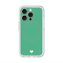 スリムプロテクションプレミアムケース with MagSafe［ オリジナル - 推し色ハート - グリーン ］