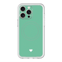 スリムプロテクションプレミアムケース with MagSafe［ オリジナル - 推し色ハート - グリーン ］