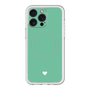 スリムプロテクションプレミアムケース with MagSafe［ オリジナル - 推し色ハート - グリーン ］