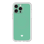 スリムプロテクションプレミアムケース with MagSafe［ オリジナル - 推し色ハート - グリーン ］