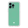 スリムプロテクションプレミアムケース with MagSafe［ オリジナル - 推し色ハート - グリーン ］