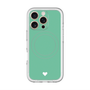 スリムプロテクションプレミアムケース with MagSafe［ オリジナル - 推し色ハート - グリーン ］
