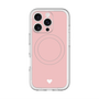 スリムプロテクションプレミアムケース with MagSafe［ オリジナル - 推し色ハート - ピンク ］