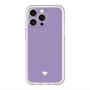 スリムプロテクションプレミアムケース with MagSafe［ オリジナル - 推し色ハート - パープル ］