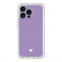 スリムプロテクションプレミアムケース with MagSafe［ オリジナル - 推し色ハート - パープル ］