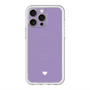 スリムプロテクションプレミアムケース with MagSafe［ オリジナル - 推し色ハート - パープル ］
