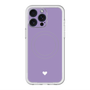 スリムプロテクションプレミアムケース with MagSafe［ オリジナル - 推し色ハート - パープル ］