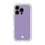 スリムプロテクションプレミアムケース with MagSafe［ オリジナル - 推し色ハート - パープル ］