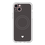 スリムプロテクションプレミアムケース with MagSafe［ オリジナル - 推し色ハート - ブラック ］