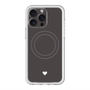 スリムプロテクションプレミアムケース with MagSafe［ オリジナル - 推し色ハート - ブラック ］
