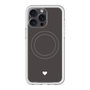 スリムプロテクションプレミアムケース with MagSafe［ オリジナル - 推し色ハート - ブラック ］