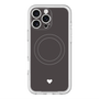 スリムプロテクションプレミアムケース with MagSafe［ オリジナル - 推し色ハート - ブラック ］