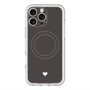 スリムプロテクションプレミアムケース with MagSafe［ オリジナル - 推し色ハート - ブラック ］